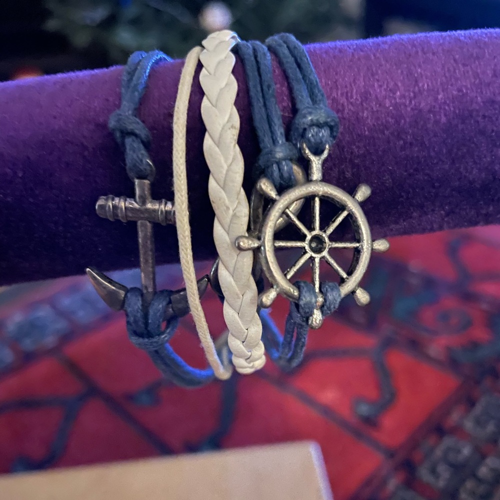 2 for $10 Nautical theme bracelet